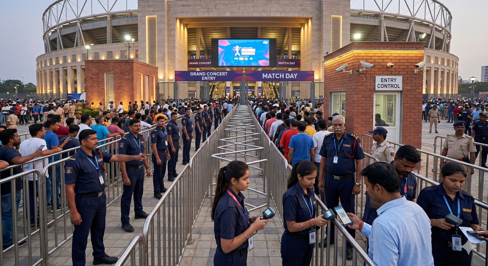 Professional security guard services