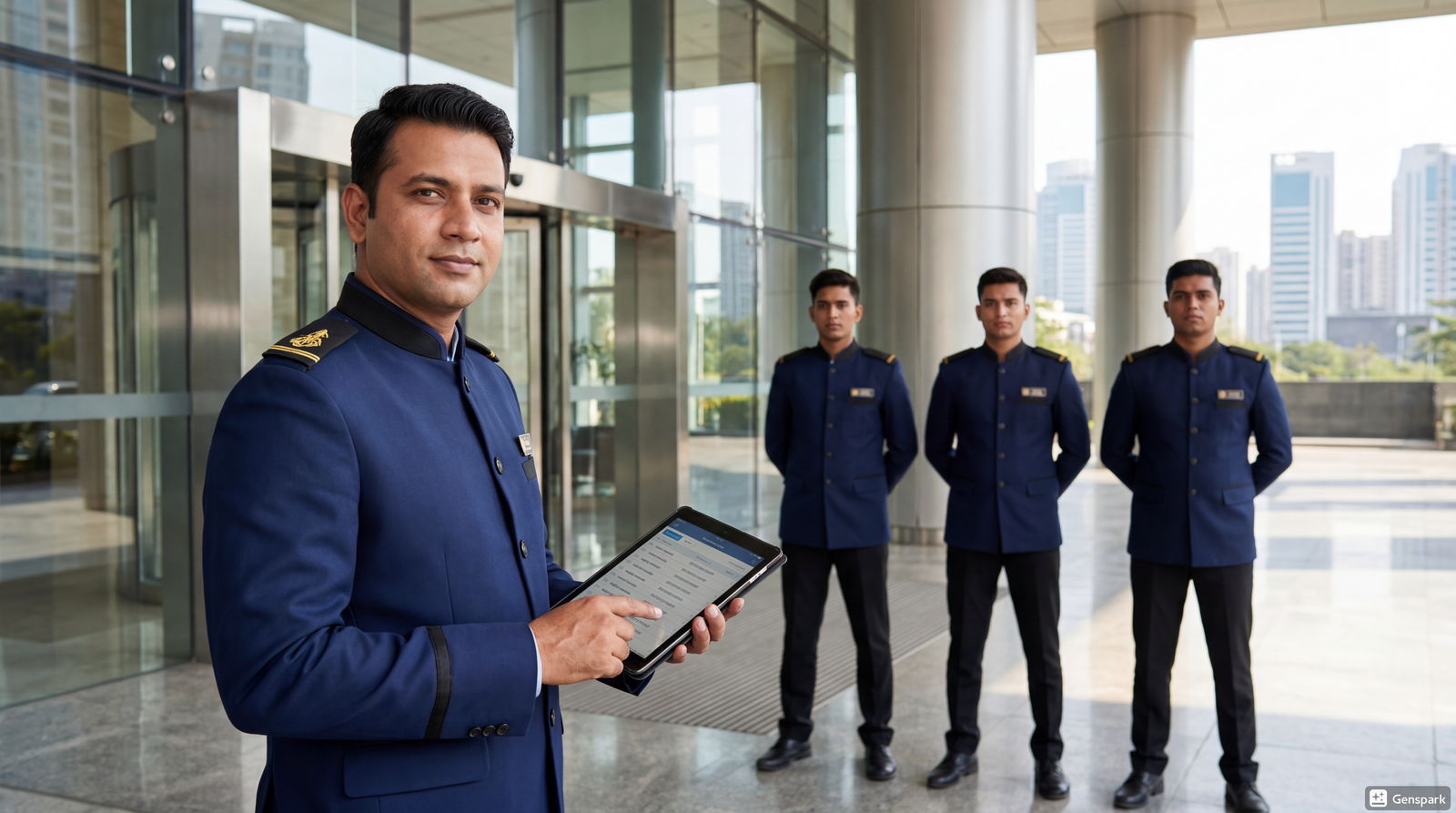 GuardAdda security operations and professional manpower
